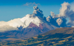 这座火山在火山爆发后显露出独特的声音