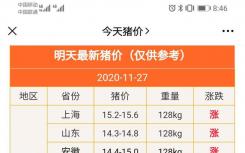 今日生猪价格多少钱一斤？全国猪价最新今日涨跌一览表